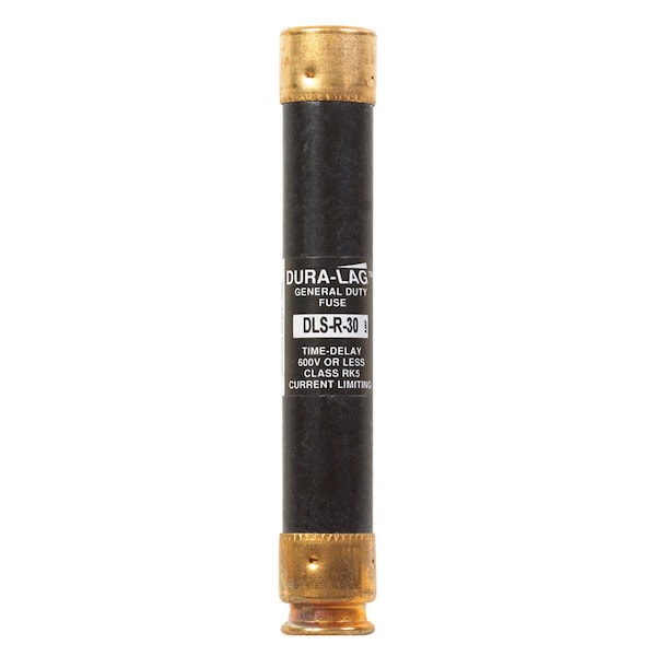 Limiter Fuse, ECSR Series, 30A, Time-Delay, 600V AC, Cylindrical